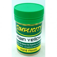 FLOAT HARD PLAIN YELLOW-SIMPLICITY