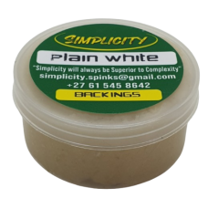 BACKING PLAIN WHITE-SIMPLICITY