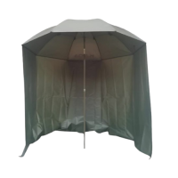UMBRELLA KAIDA GREEN WITH SIDE COVER 2.4
