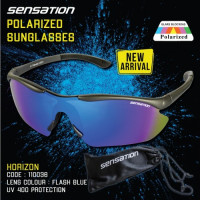 SUNGLASSES HORIZON BLUE FLASH