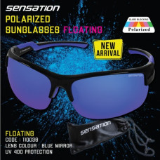 SUNGLASSES SEN FLOATING BLUE MIRROR