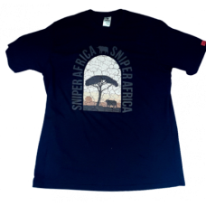 T/SHIRT SNIPER BLK AFRICAN SUNSET-2XL