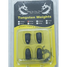 WEIGHT TUNGSTEN 1/8OZ BLACK