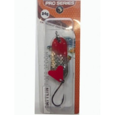 TIGERSPOON RATTLIN 24G-SIL/RED HEAD