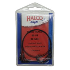 HALCO TRACE TIGER LIVEBAIT 20'-60LB 3PP
