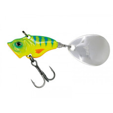 TRAGO SPINTAIL 3/8OZ-BLU/BLK TIGER MOLIX
