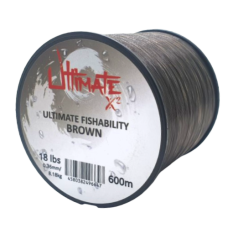 ULTIMATE X2 18LB BROWN 600M