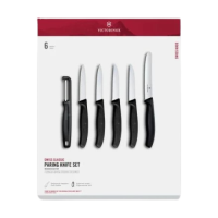 KNIFE SET VICT GIFT BOX 6PC PARING BLK