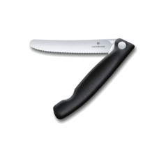 VICTORINOX FOLD STEAK/PAIRING SERR BLK
