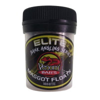 MAGGOT FLOAT WHITE VENOM BAITS