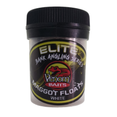 MAGGOT FLOAT WHITE VENOM BAITS