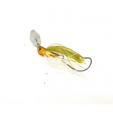 VIBRATING JIG 3/8OZ-OLIVE/WHT BASS CULTU