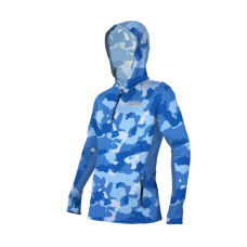 WATAMU INHACE PERF/HOODY BLUE CAMO-2XL