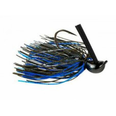JIG W/EAGLE JIU-JIGSU-BLK/BLU SHINER 5/8