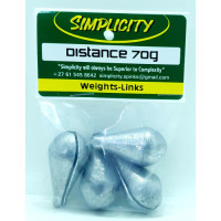 WEIGHT LINK 70G QTY 4-SIMPLICITY