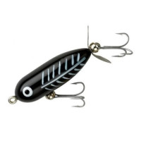 HEDDON BABY TORPEDO BLK SHORE MINNOW