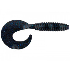 YUM SWIM'N GRUB-BLK/BLUE FLK