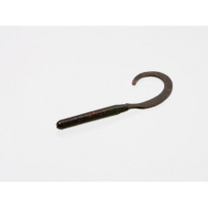 ZOOM C-TAIL WORM BLK/RED GLIT
