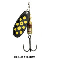 SPINNER BASSFURY #1 3G-BLK/YELLOW