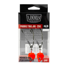 JIG LOOMIS P/TAIL RED-25G #6/0 2PP