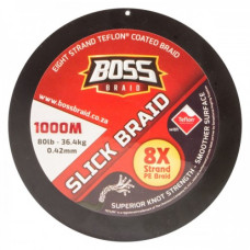 BRAID BOSS SLICK 50LB 8X 1000M