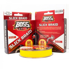 BRAID BOSS HP SLICK8X-50LB 300M YEL