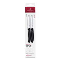 KNIFE VIC CLASS TOMATO/TABLE 2PC SER BLK