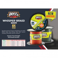 BRAID BOSS WHISPER 50LB 600M