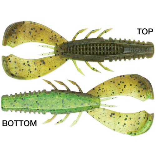 CrushCity Cleanup Craw 3 - Esca Morbida Per Pesca A 3,5 Pollici - Colore Zucca Verde (CCCLC35GPPK)