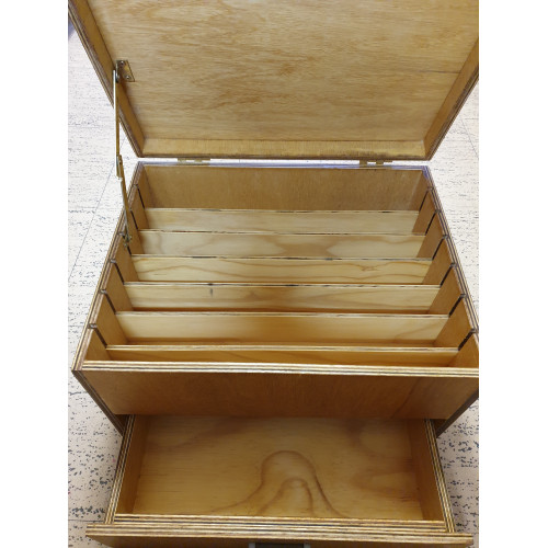bat fishing boxes M/BOX BAT NATURAL S/DRAW